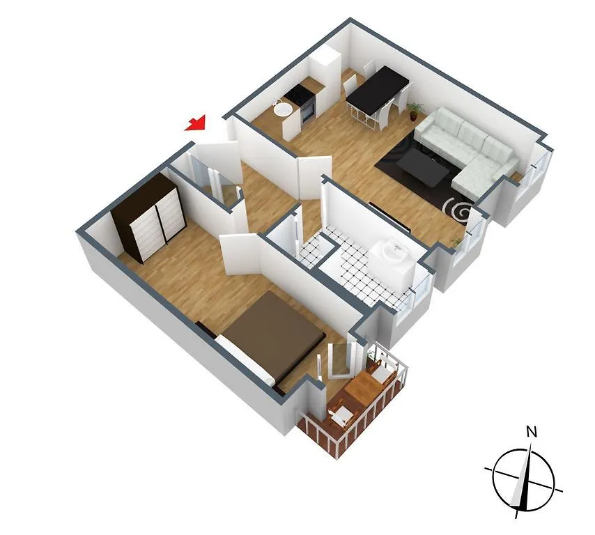 Apartment Ferienwohnung Zahradni Karlsbad